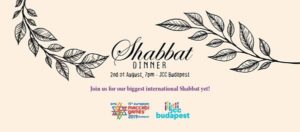 International Maccabi Sábbát dinner – Sabati vacsora